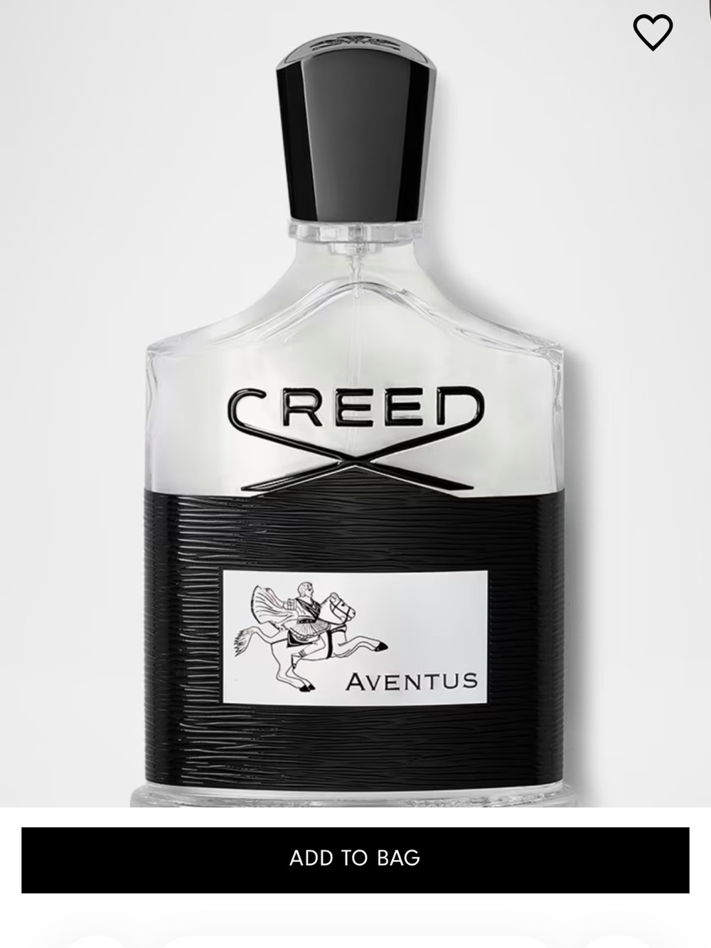 Fragrance Bottle - Creed Aventus